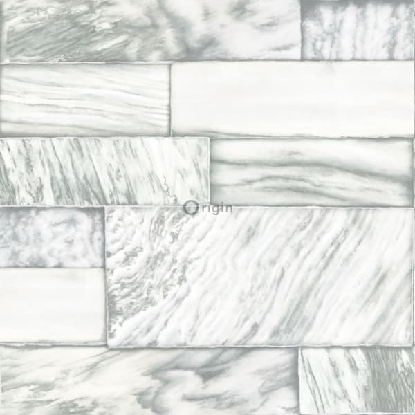 Origin Wallcoverings tapet marmorsten off-hvidt 53 cm x 10,05 m