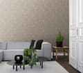 Miniatyrbild 4 av 9: ESTAhome tapet enfärgad med målningseffekt beige brun - 127639 - 53 cm x 10,05 m