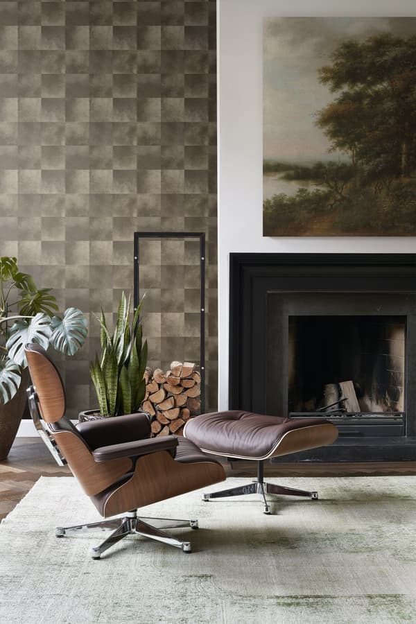 Origin Wallcoverings tapet dyreskindsmønster mørkebrunt 53 cm x 10,05 m