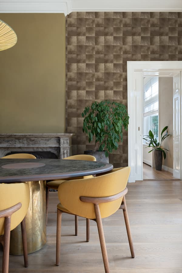 Origin Wallcoverings tapet dyreskindsmønster mørkebrunt 53 cm x 10,05 m
