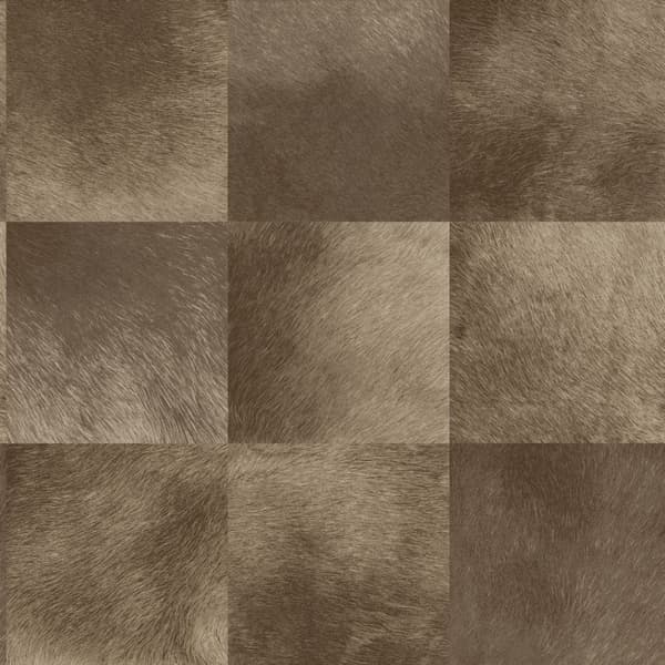 Origin Wallcoverings tapet dyreskindsmønster mørkebrunt 53 cm x 10,05 m