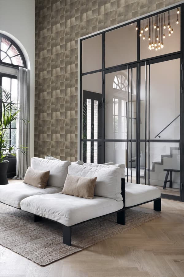 Origin Wallcoverings tapet dyreskindsmønster mørkebrunt 53 cm x 10,05 m