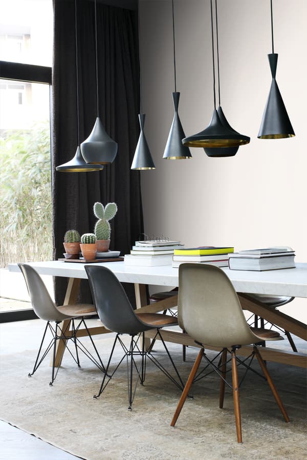 Origin Wallcoverings tapet enfärgad glansig benfärgat 53 cm x 10,05 m