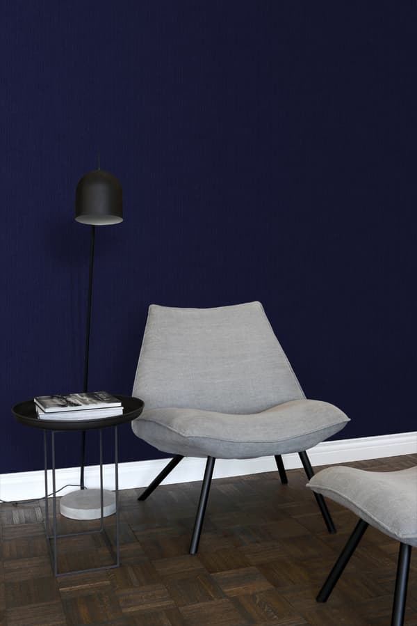ESTAhome tapet jeanstygstruktur mörkblått 53 cm x 10,05 m