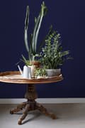 Miniatyrbild 2 av 6: ESTAhome tapet jeanstygstruktur mörkblått 53 cm x 10,05 m
