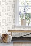 Miniatyrbild 5 av 7: ESTAhome tapet recept beige 53 cm x 10,05 m