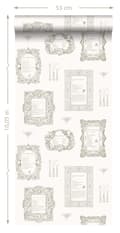 Miniatyrbild 7 av 7: ESTAhome tapet recept beige 53 cm x 10,05 m
