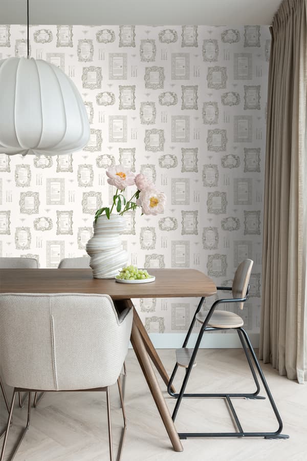 ESTAhome tapet recept beige 53 cm x 10,05 m