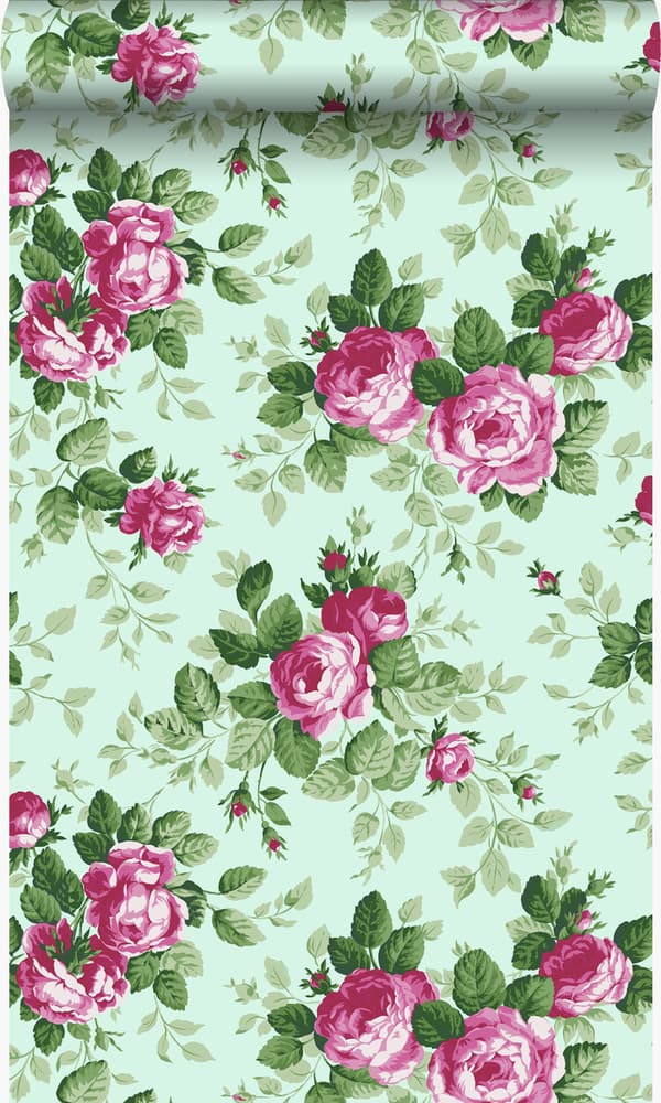 Origin Wallcoverings tapet rosor fältspat och rosa 53 cm x 10,05 m