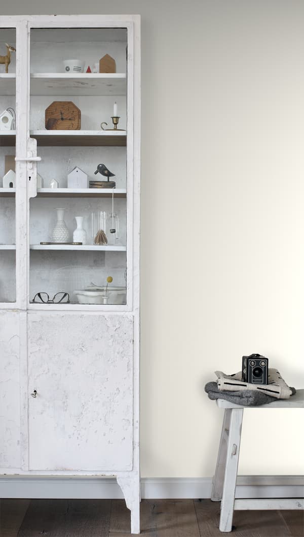 ESTAhome tapet enfärgad vitt 53 cm x 10,05 m