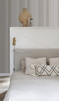 Miniatyrbild 3 av 8: Origin Wallcoverings tapet ränder mullvadsgrått och grått 53 cm x 10,05 m