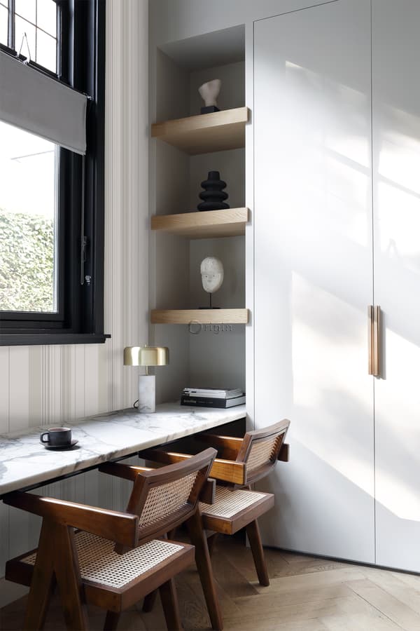 Origin Wallcoverings tapet ränder mullvadsgrått och grått 53 cm x 10,05 m