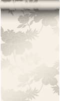 Miniatyrbild 1 av 8: Origin Wallcoverings tapet blommor beige 53 cm x 10,05 m