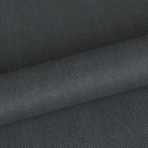 Origin Wallcoverings tapet fiskbensväv gråblått 0,53 x 10,05 m