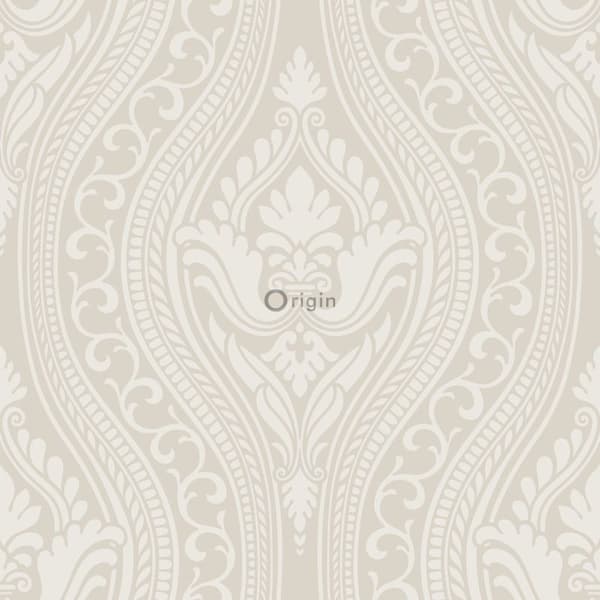 Origin Wallcoverings tapet ornament sølv 53 cm x 10,05 m