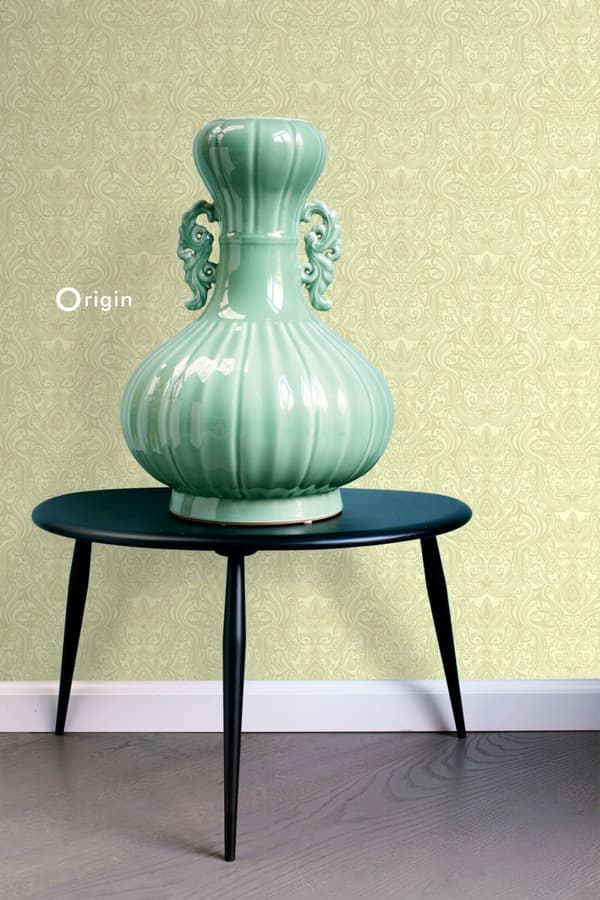 Origin Wallcoverings tapet ornament grønt 53 cm x 10,05 m