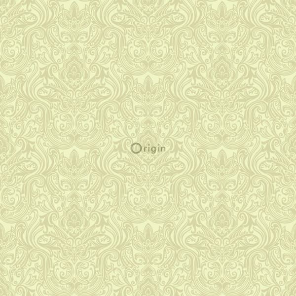 Origin Wallcoverings tapet ornament grønt 53 cm x 10,05 m