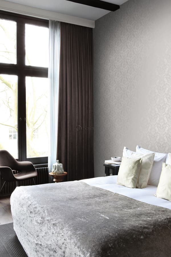Origin Wallcoverings tapet ornament gråt 53 cm x 10,05 m