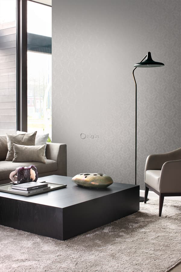 Origin Wallcoverings tapet ornament gråt 53 cm x 10,05 m