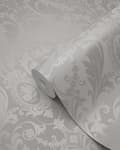 Miniatyrbillede 8 af 8: Origin Wallcoverings tapet ornament gråt 53 cm x 10,05 m