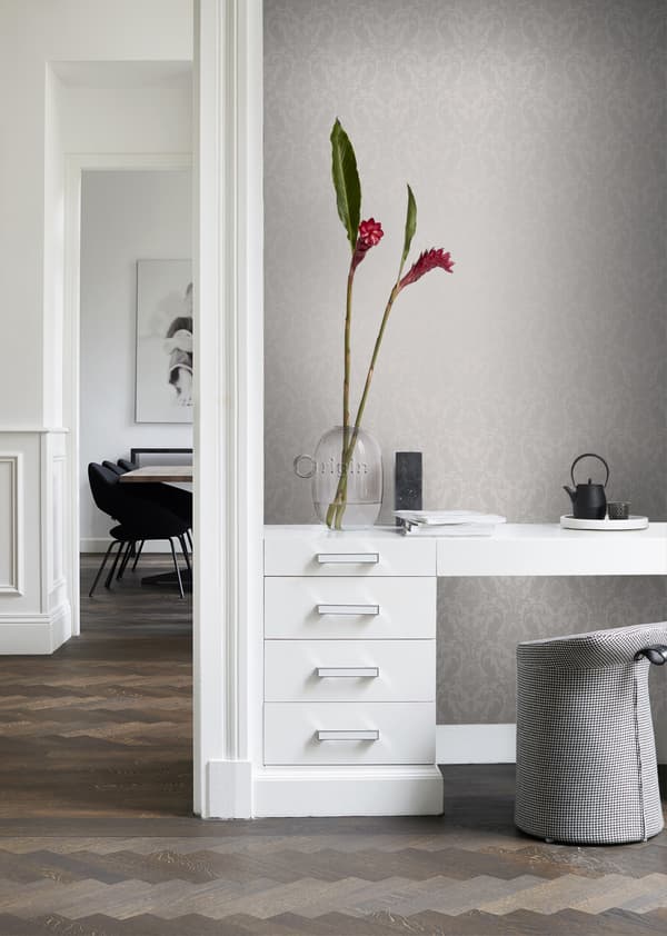 Origin Wallcoverings tapet ornament gråt 53 cm x 10,05 m