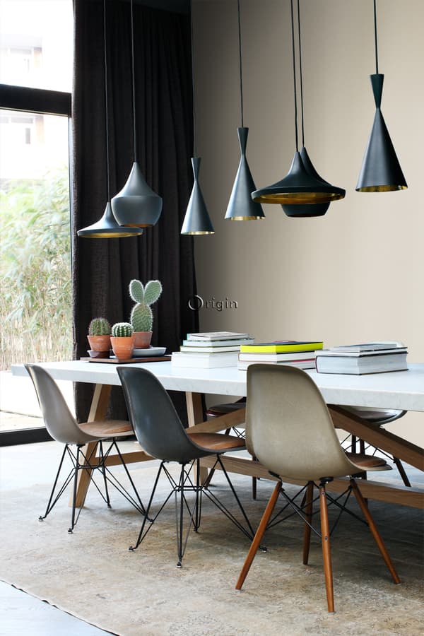 Origin Wallcoverings tapet metall glänsande guldbrunt 53 cm x 10,05 m