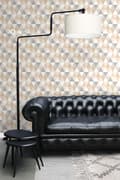 Miniatyrbillede 5 af 8: Origin Wallcoverings tapet grafiske trekanter beige 53 cm x 10,05 m