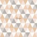 Miniatyrbillede 7 af 8: Origin Wallcoverings tapet grafiske trekanter beige 53 cm x 10,05 m