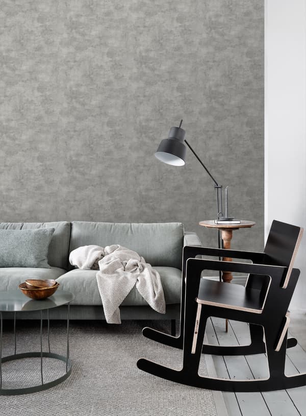 ESTAhome tapet betonlook varmgråt 53 cm x 10,05 m