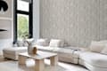 Miniatyrbild 7 av 8: Origin Wallcoverings tapet löv varmt grått 53 cm x 10,05 m