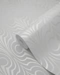 Miniatyrbild 7 av 8: Origin Wallcoverings tapet grafisk form vitt 53 cm x 10,05 m