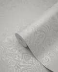 Miniatyrbild 8 av 8: Origin Wallcoverings tapet ornament ljusgrått 53 cm x 10,05 m