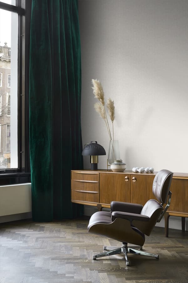 Origin Wallcoverings tapet ornament ljusgrått 53 cm x 10,05 m