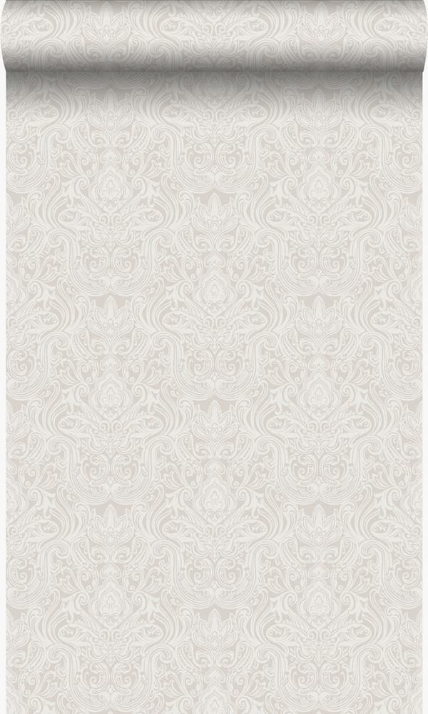 Origin Wallcoverings tapet ornament ljusgrått 53 cm x 10,05 m
