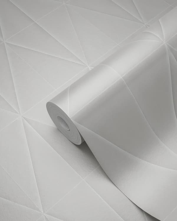 Origin Wallcoverings tapet grafisk form grått 53 cm x 10,05 m