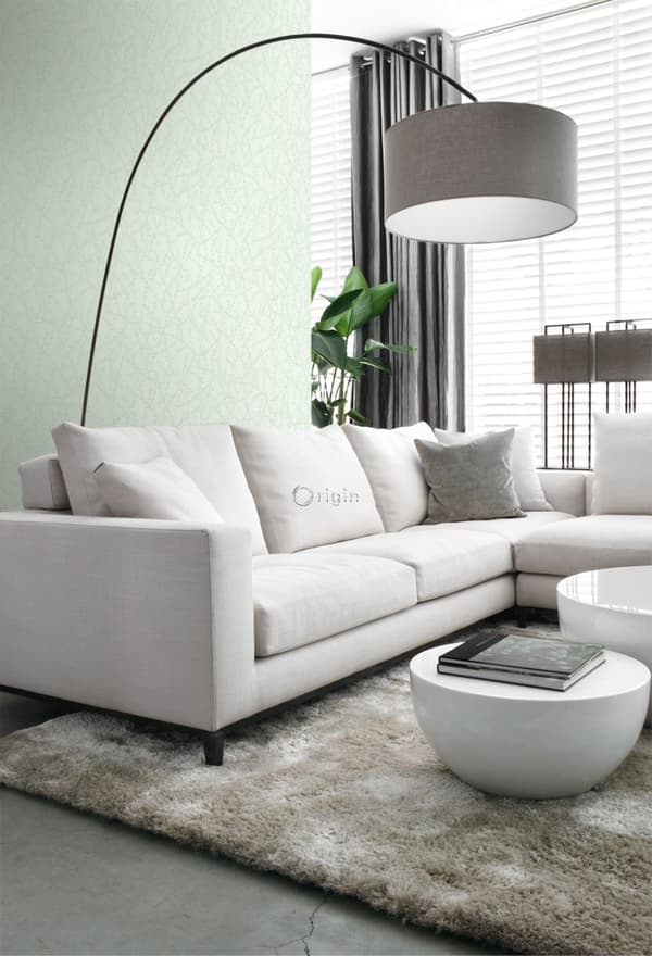 Origin Wallcoverings tapet blomstring mintgrønt 53 cm x 10,05 m
