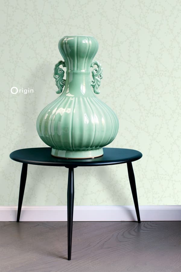 Origin Wallcoverings tapet blomstring mintgrønt 53 cm x 10,05 m