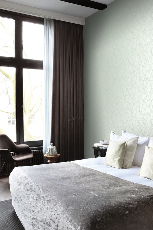 Origin Wallcoverings tapet blomstring mintgrønt 53 cm x 10,05 m