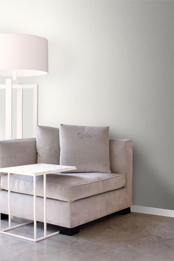 Origin Wallcoverings tapet fine striber æbleblomsthvidt 53 cm x 10,05 m