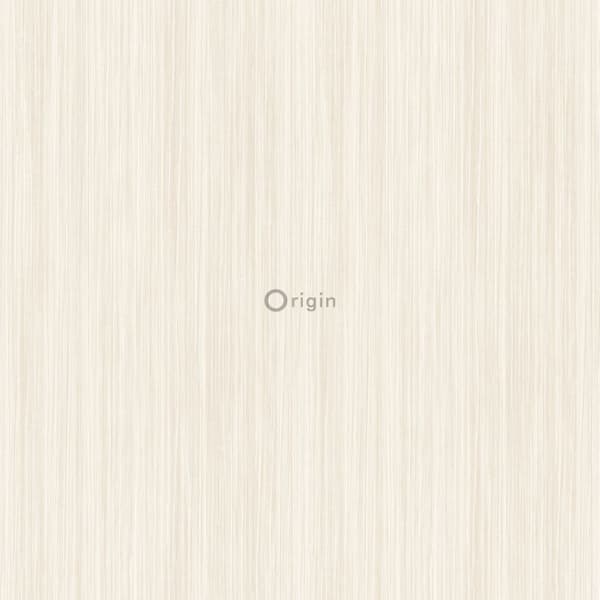 Origin Wallcoverings tapet fine striber æbleblomsthvidt 53 cm x 10,05 m