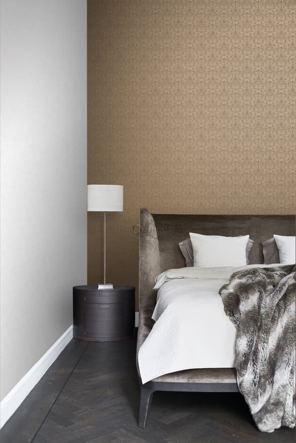 Origin Wallcoverings tapet ornament glänsande brons 53 cm x 10,05 m