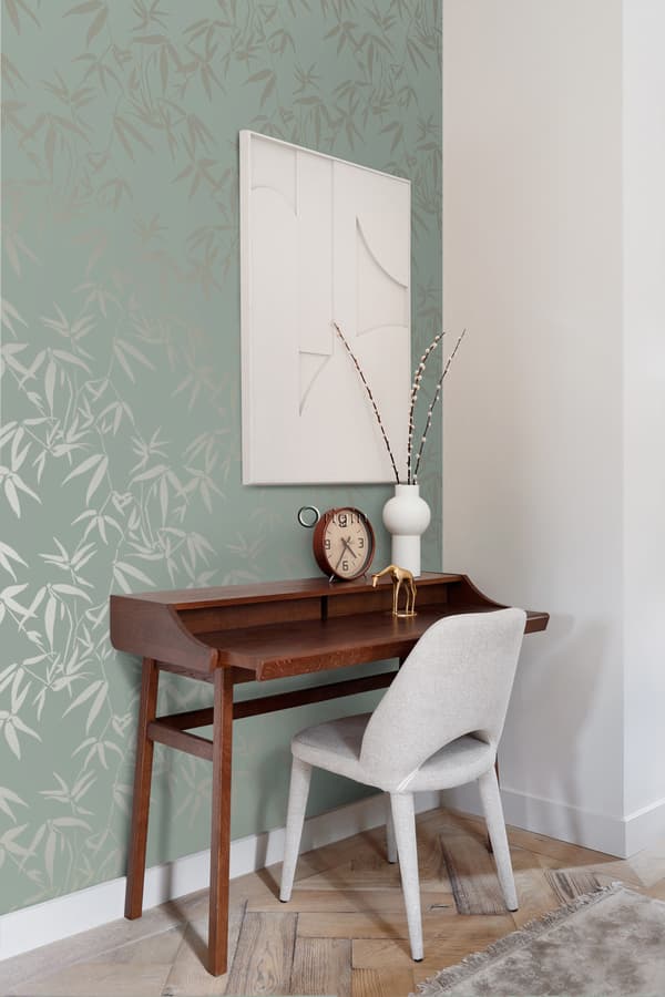 Origin Wallcoverings tapet bambublad grönt 0,53 x 10,05 m