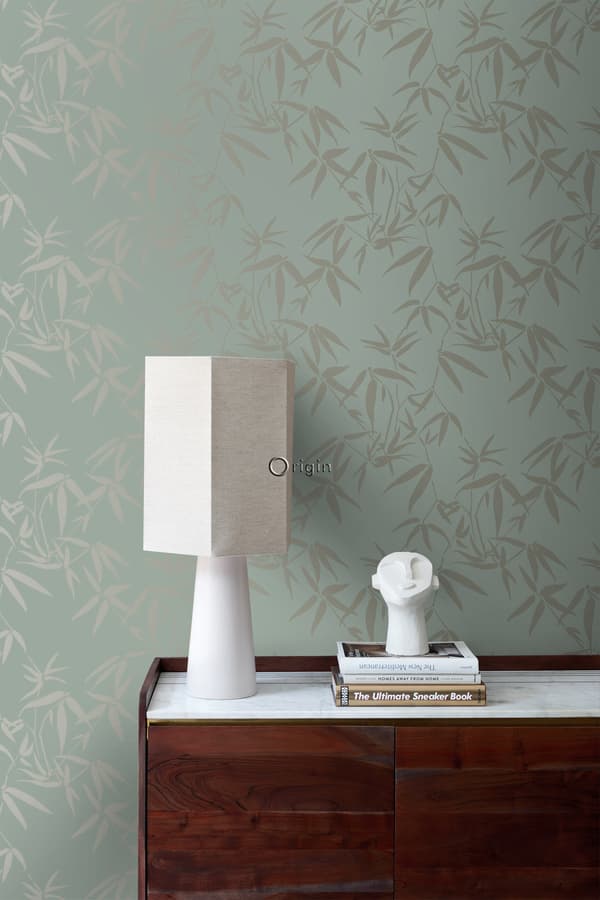 Origin Wallcoverings tapet bambublad grönt 0,53 x 10,05 m