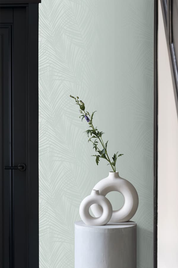 Origin Wallcoverings tapet palmeblade celadon grønt 0,53 x 10,05 m