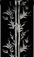 Miniatyrbild 1 av 8: Origin Wallcoverings tapet bambu matt svart och grått 53 cm x 10,05 m