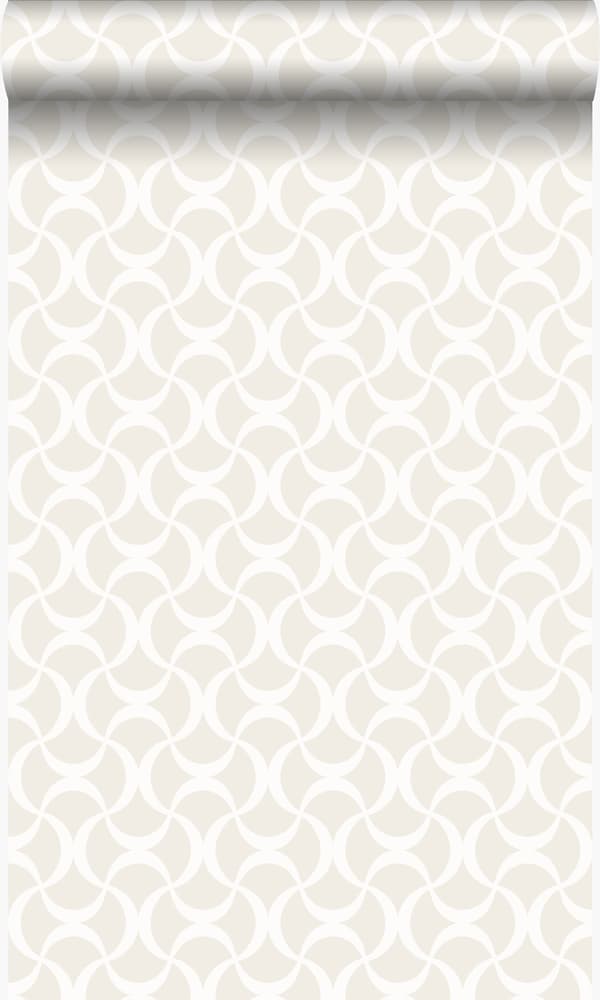 Origin Wallcoverings tapet grafik hvidt 53 cm x 10,05 m
