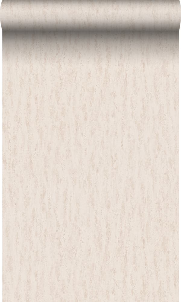 Origin Wallcoverings tapet travertin naturlig kalksten ljust persikofärgat 53 cm x 10,05 m