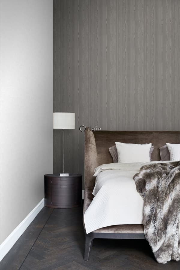 Origin Wallcoverings tapet färska träplankor grått 53 cm x 10,05 m