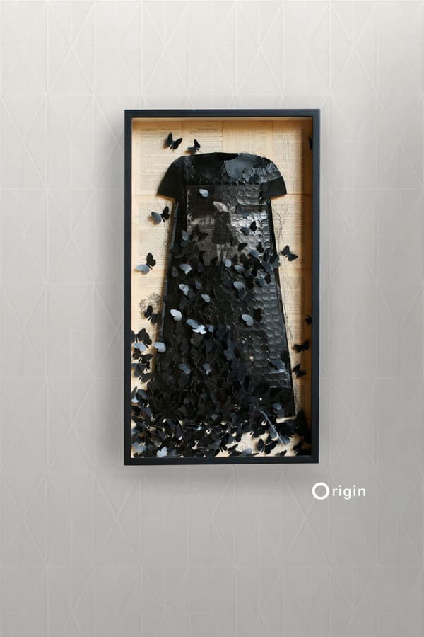 Origin Wallcoverings tapet grafisk form benfärgat 53 cm x 10,05 m
