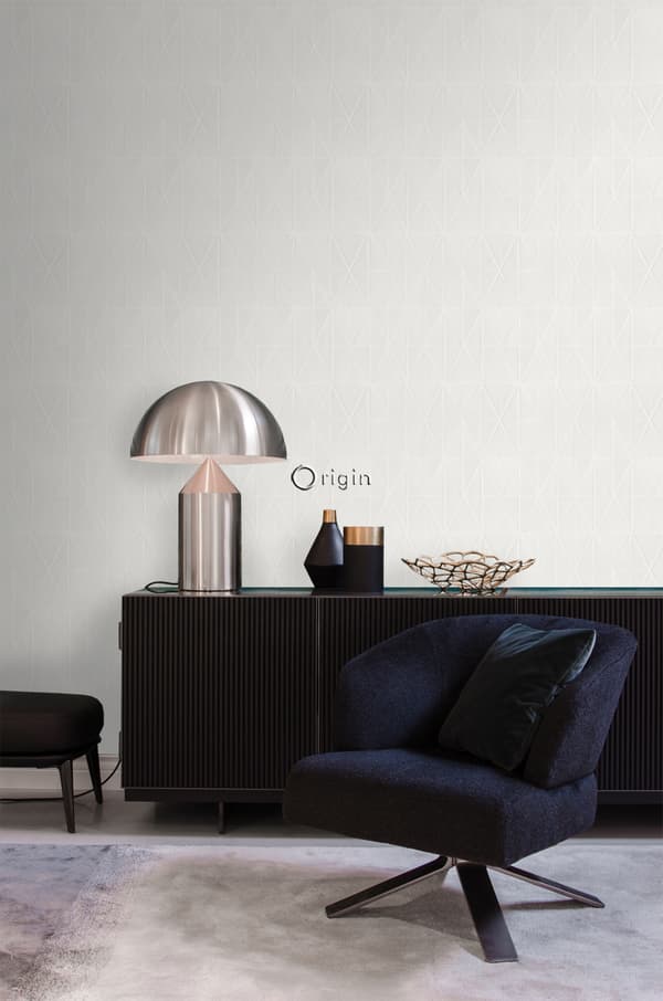Origin Wallcoverings tapet grafisk form benfärgat 53 cm x 10,05 m